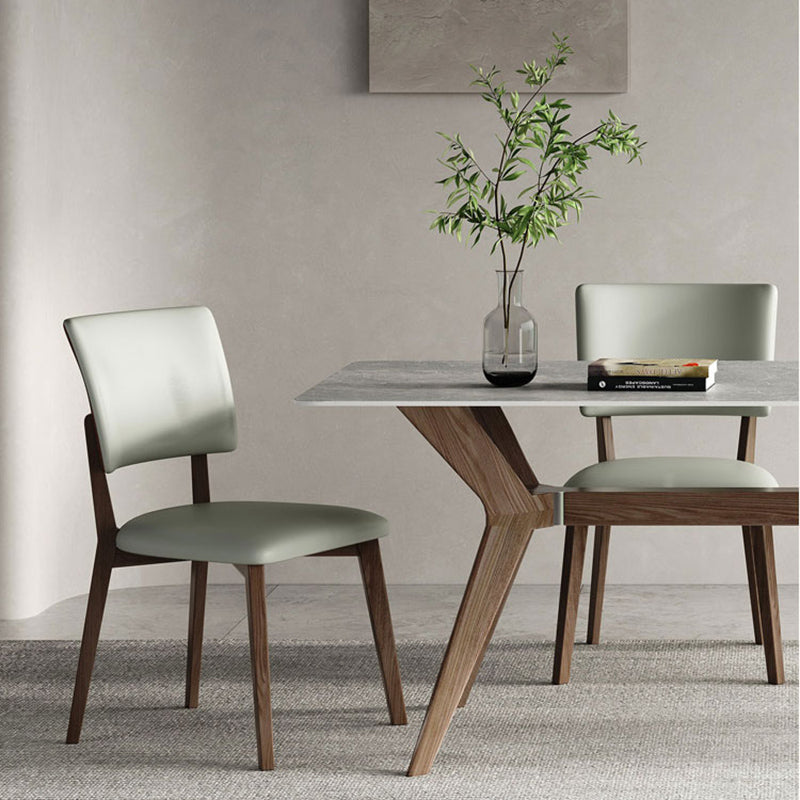 Modern 1/4/5 Pieces Dining Furniture Stone Rectangle Dining Chairs Set for Kitchen