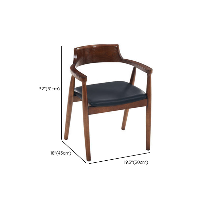 Traditional 1/2/5/7 Pieces Furniture Solid Wood Rectangle Dining Set in Brown