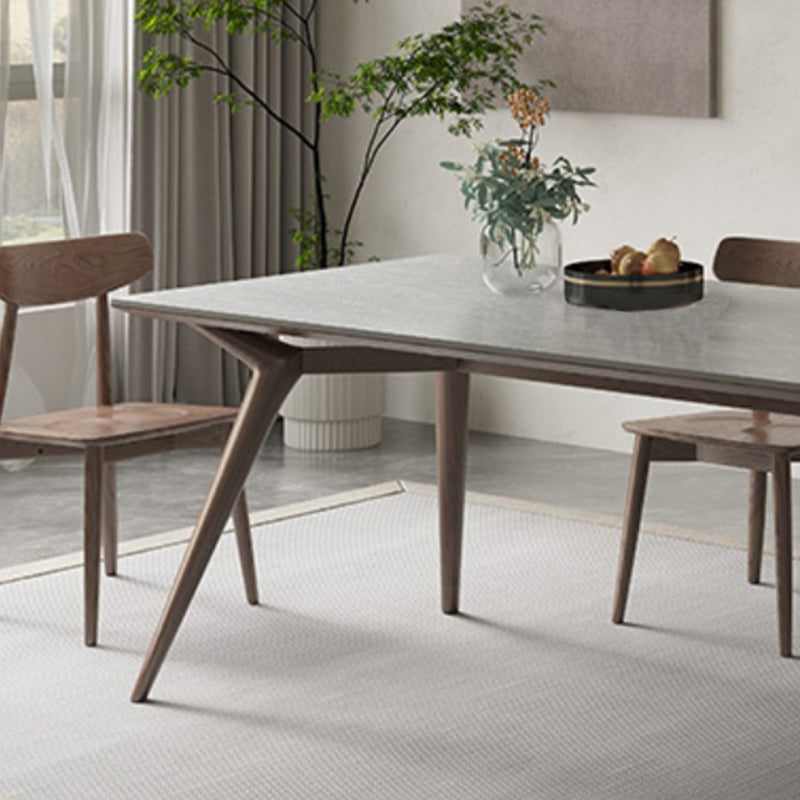 Modern 1/4/5/7 Pieces Dining Dining Chairs Set Stone Rectangle Furniture for Home