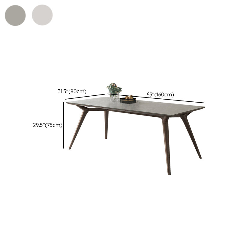 Modern 1/4/5/7 Pieces Dining Dining Chairs Set Stone Rectangle Furniture for Home