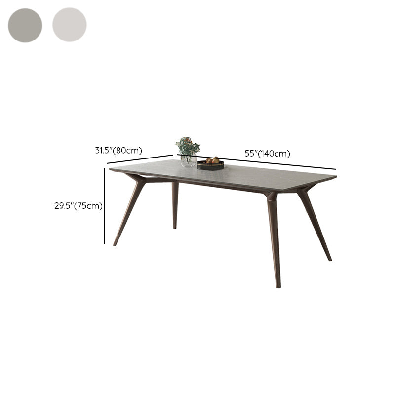 Modern 1/4/5/7 Pieces Dining Dining Chairs Set Stone Rectangle Furniture for Home