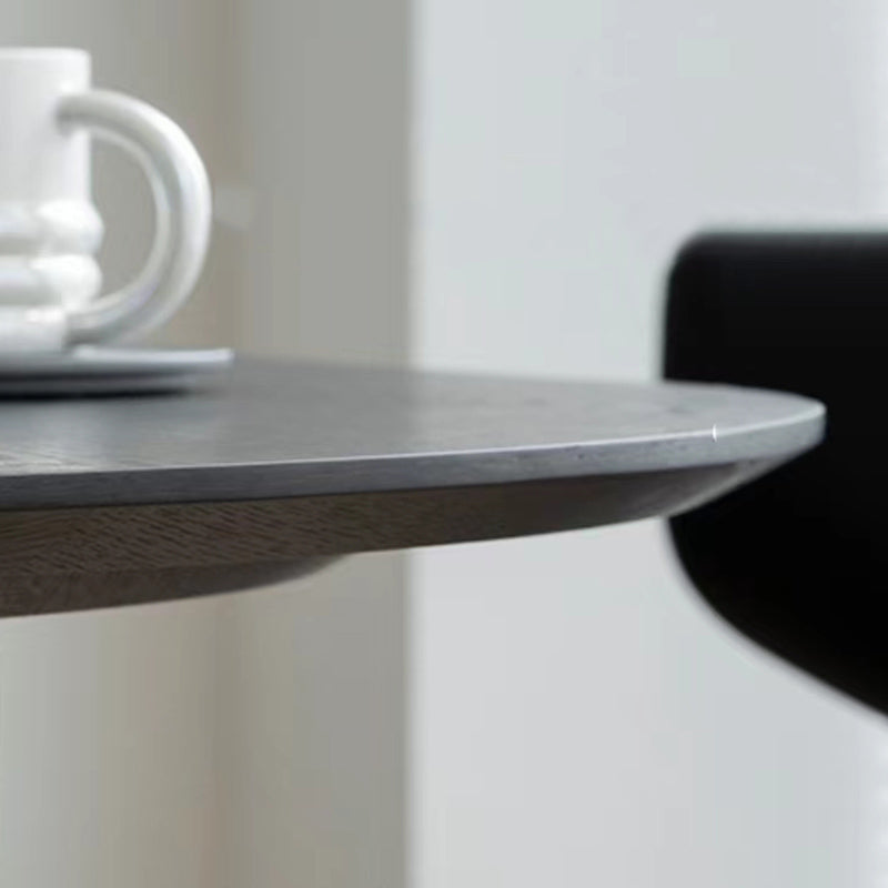 Black Wood Dining Table Set with Chairs 1/2/5 Pieces Modern Dinette Set