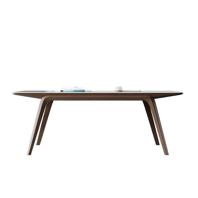 Medieval Modern Stone Dining Table Rectangle Table for Dining Room
