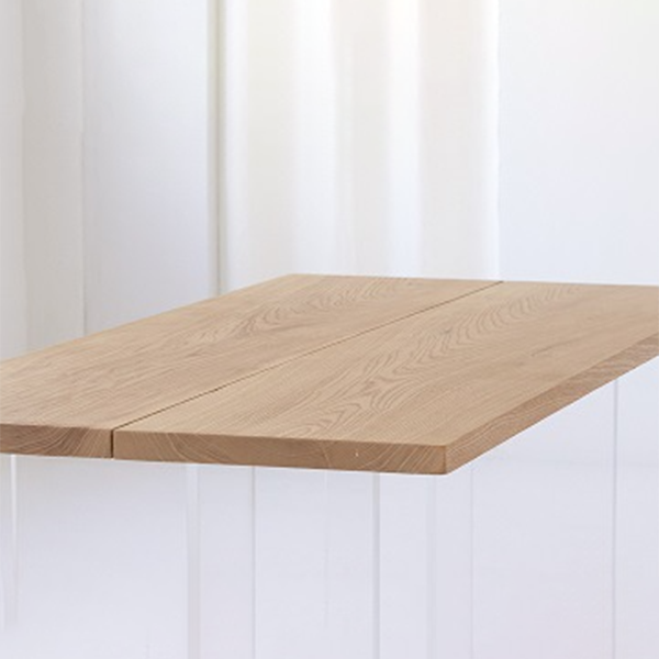 Industrial Dining Wood Table Dining Rectangle Table with Plastic Legs