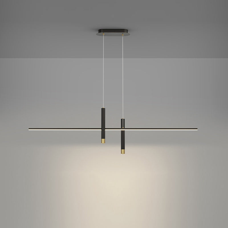 3-Lights Modern Style Island Pendants Metal Pendant Lights for Dining Room
