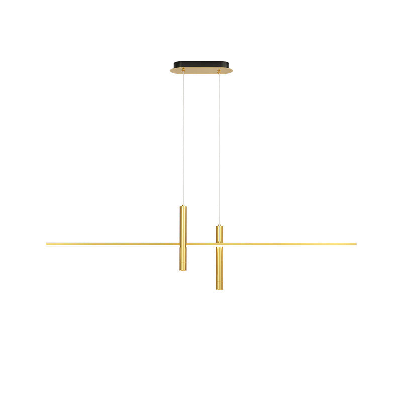3-Lights Modern Style Island Pendants Metal Pendant Lights for Dining Room