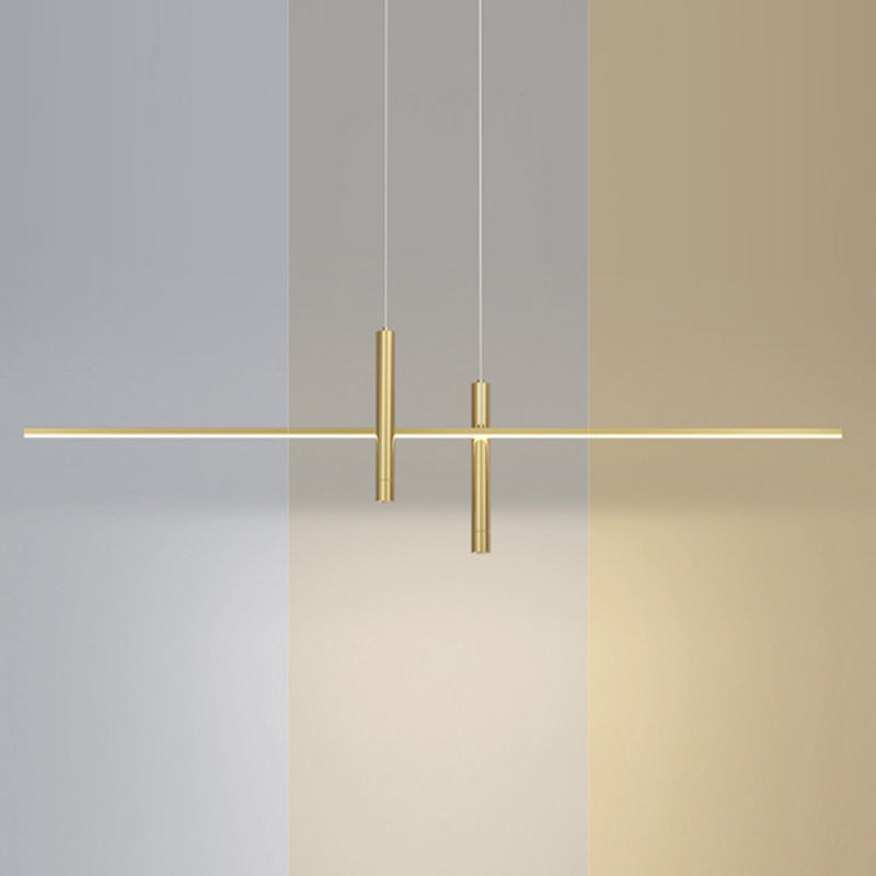 3-Lights Modern Style Island Pendants Metal Pendant Lights for Dining Room