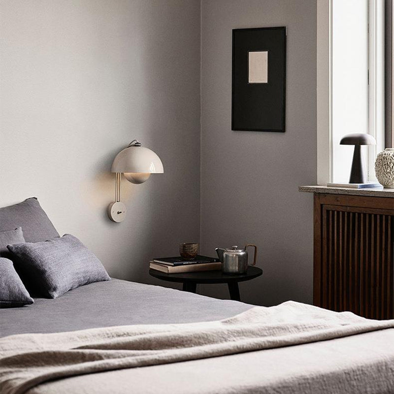 Metal Dome Wall Light Sconces Minimalism 1 Light Wall Mounted Lamp