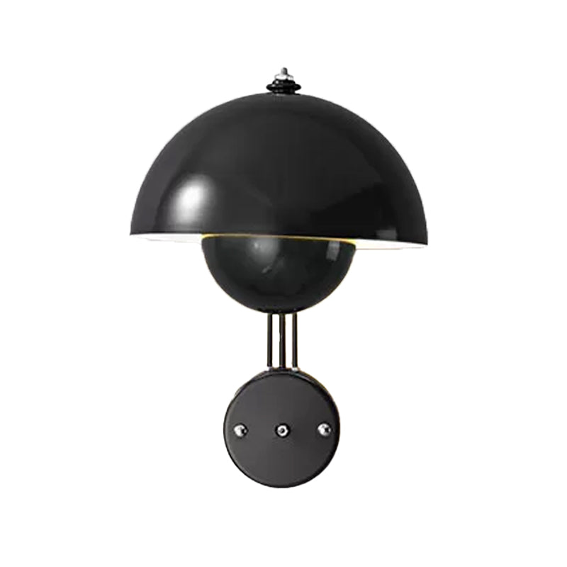Metal Dome Wall Light Sconces Minimalism 1 Light Wall Mounted Lamp