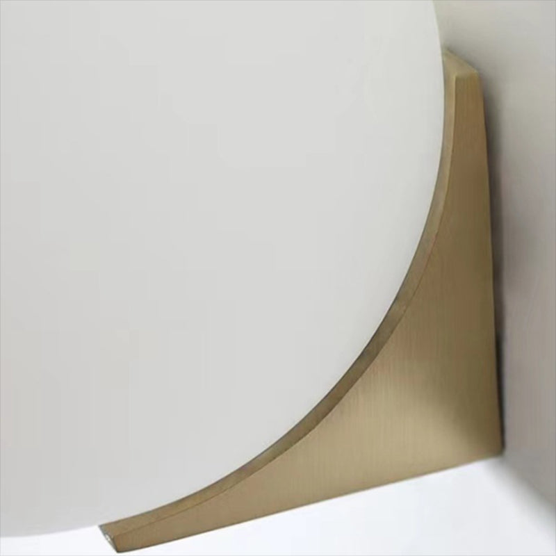 Globe Wall Lighting Simplicity Glass 1/2 Light Wall Sconces for Bedroom