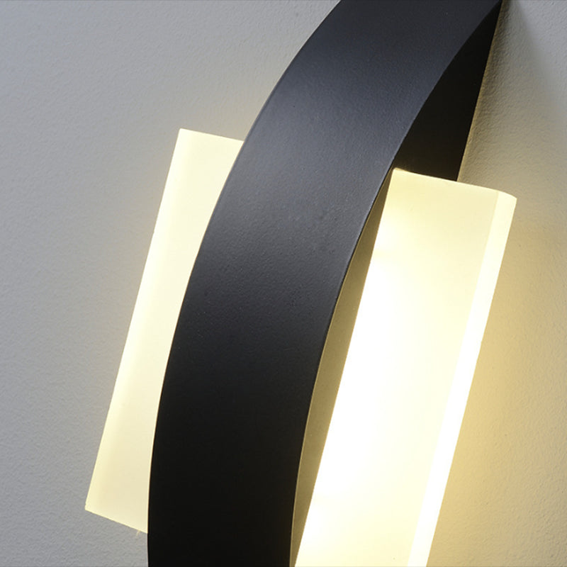 Geometric Wall Lighting Contemporary Metal 1 Light Wall Sconces