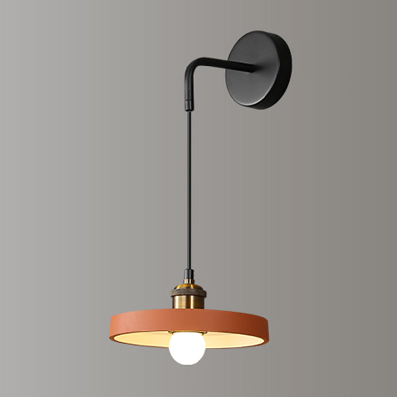 Nordic Style Colorful Wall Light Geometry Shape Adjustable Wall Lamp for Bedroom