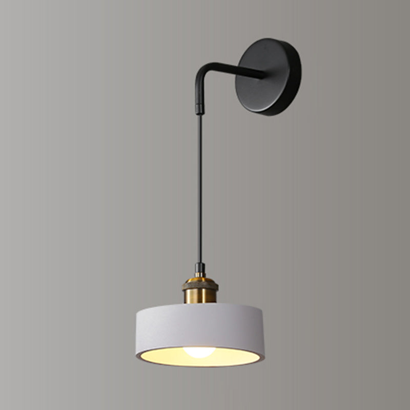 Nordic Style Colorful Wall Light Geometry Shape Adjustable Wall Lamp for Bedroom