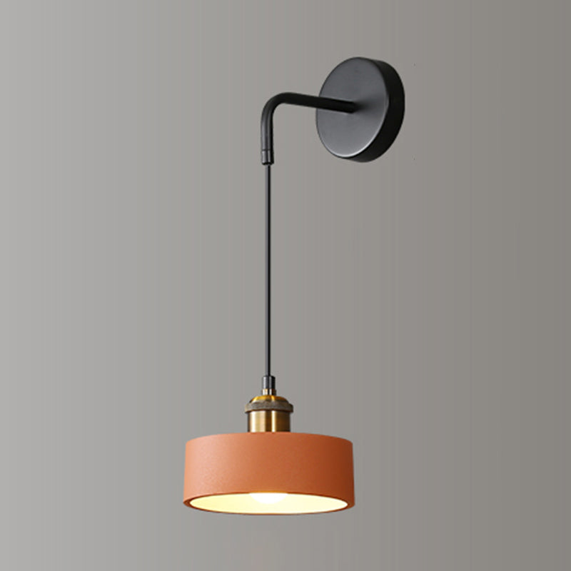 Nordic Style Colorful Wall Light Geometry Shape Adjustable Wall Lamp for Bedroom