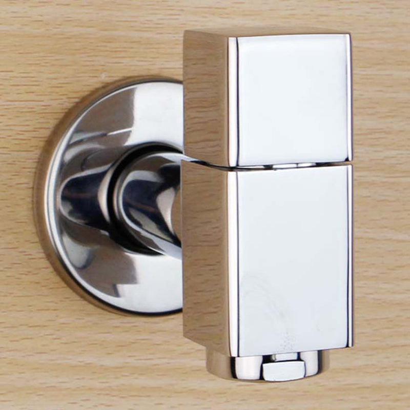 Contemporary Wall Mounted Bathroom Faucet Knob Handle Brass Faucet