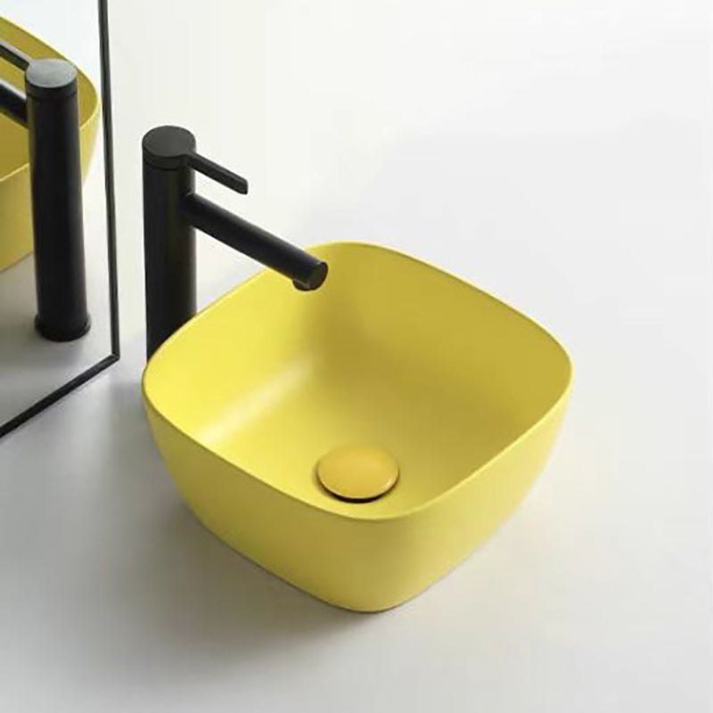 Classic Style Bathroom Sink Stainless Steel Bathroom Sink with Drain Strainer Kit