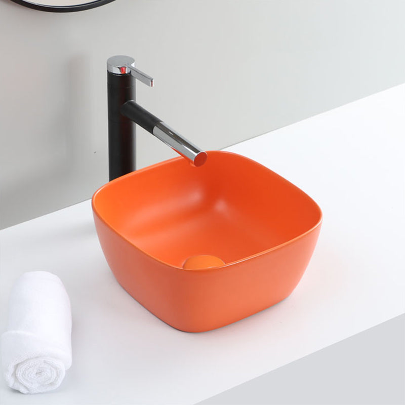 Classic Style Bathroom Sink Stainless Steel Bathroom Sink with Drain Strainer Kit