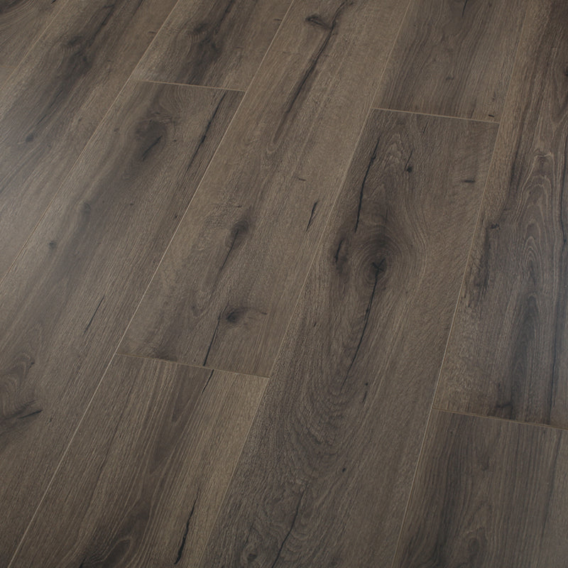 Modern Laminate Floor Wood Click-Lock Mildew Resistant Laminate Plank Flooring