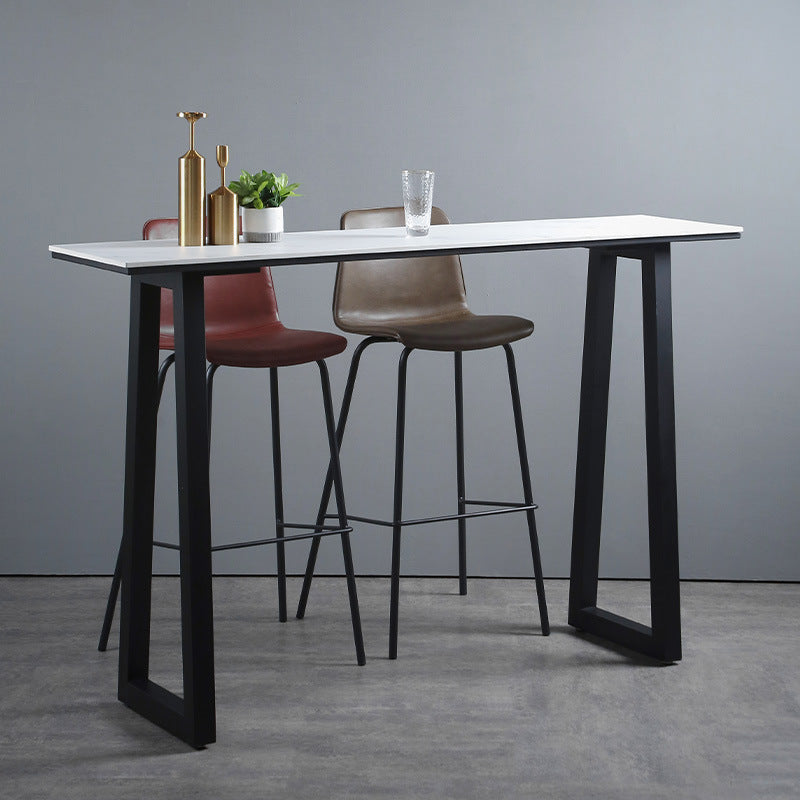 Bucket Dining Stools Contemporary Bar Stools with Metal Base
