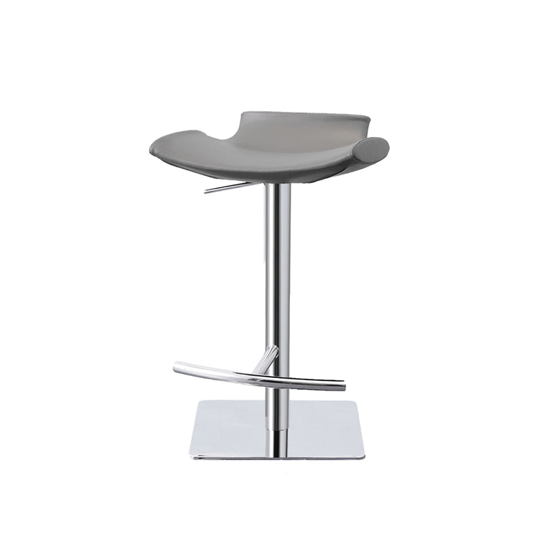 Industrial Style Bar Stool Leather Adjustable Counter Stool for Bristol