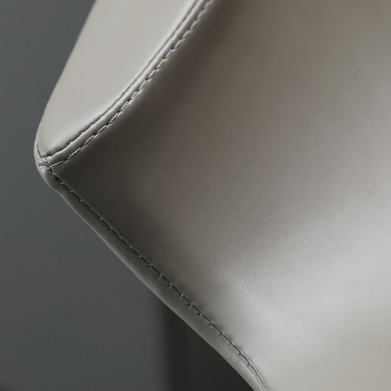 Industrial Style Bar Stool Leather Adjustable Counter Stool for Bristol