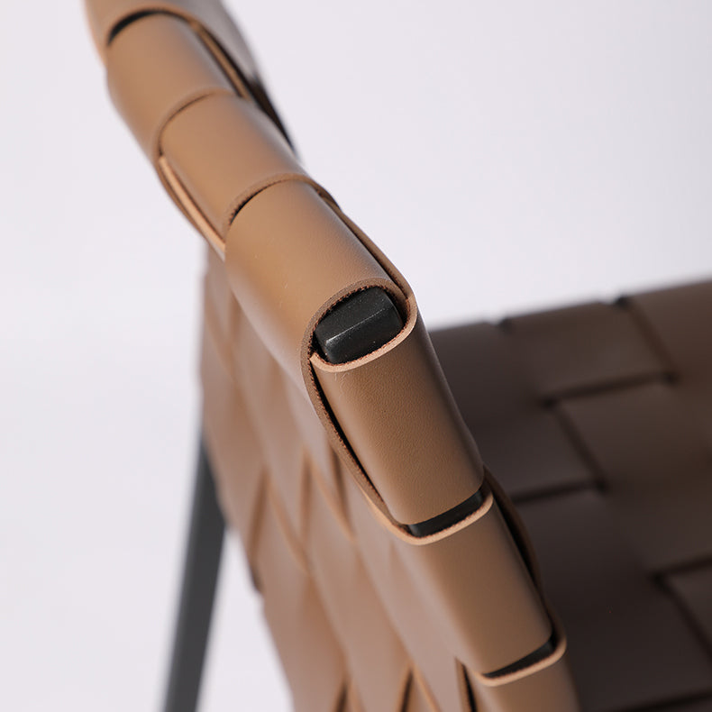 Modern Leather Bar Stool Backrest 4 Legs Counter Stool for Bristol