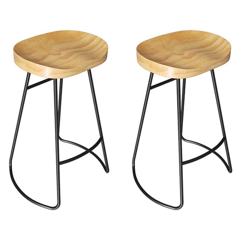 Contemporary Bar Table Set 1/2/4 Pieces Solid Wood Pub Table Set for Indoor