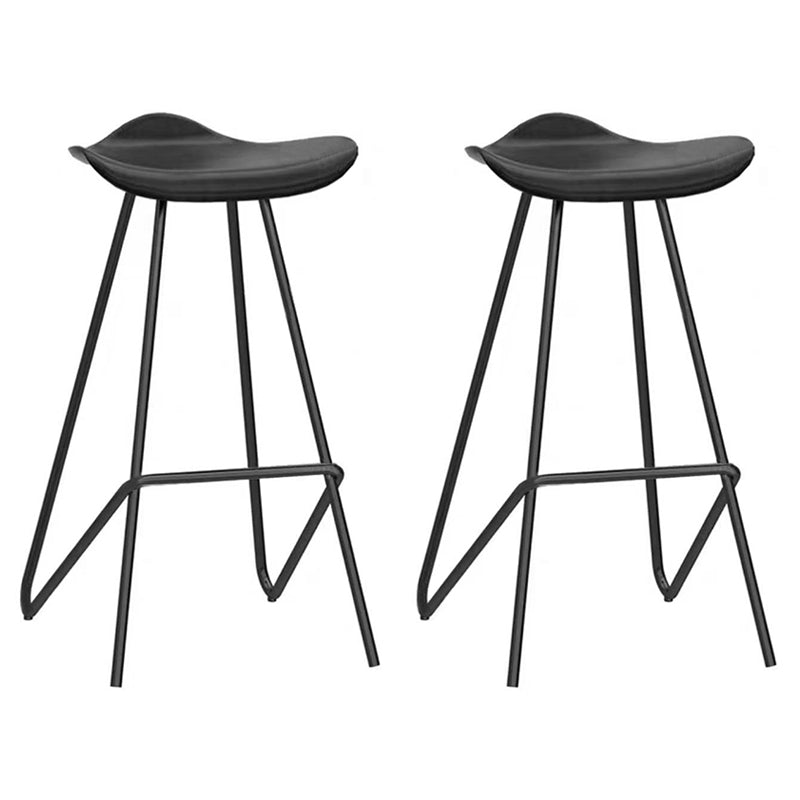 Modern Wood 1/2/3/4 Pieces Bar Table Set Rectangle Bar Table with Metal Legs for Kitchen