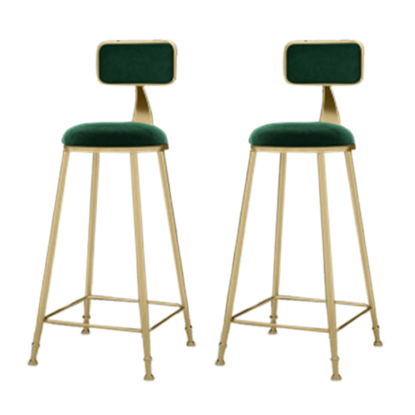 Glam Faux Marble 1/2/3 Pieces Bar Table Set Rectangle Bar Table with Metal Legs