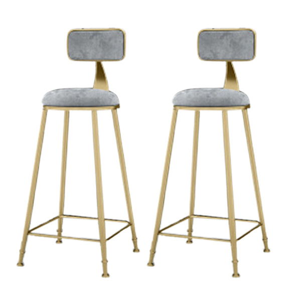 Glam Faux Marble 1/2/3 Pieces Bar Table Set Rectangle Bar Table with Metal Legs