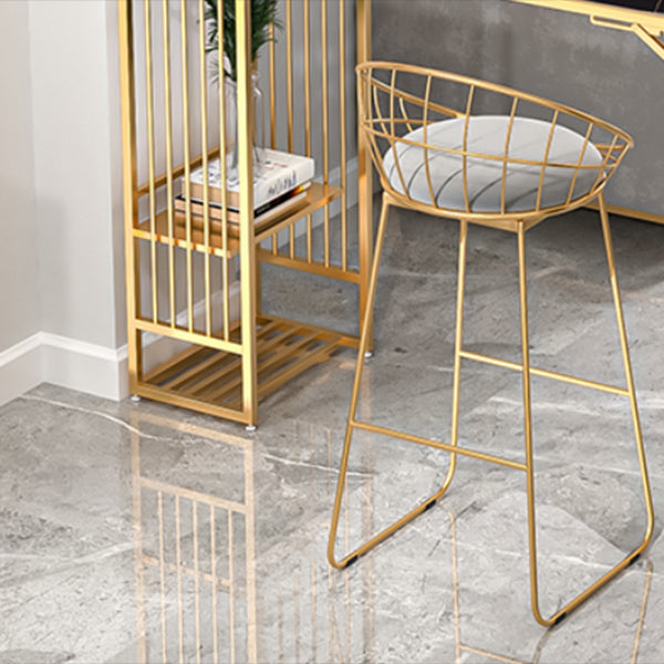 Modern Style Bar Table Set 1/2 Pieces Rectangle Bar Table with Upholstered Stool