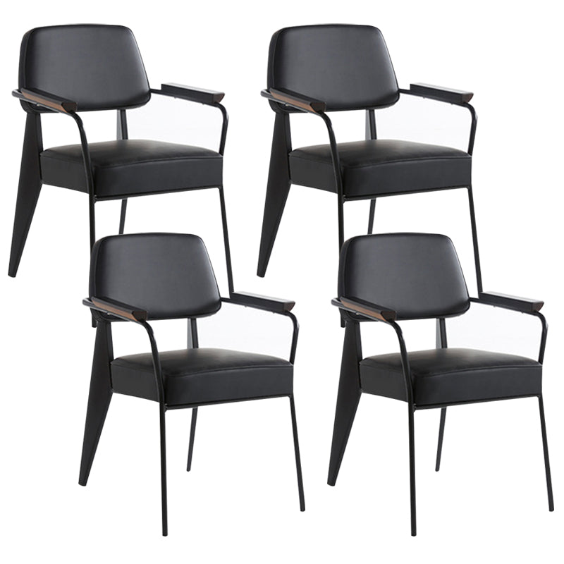 PU Leather Dining Chairs Contemporary Kitchen Dining Side Chair