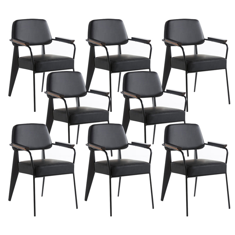 PU Leather Dining Chairs Contemporary Kitchen Dining Side Chair