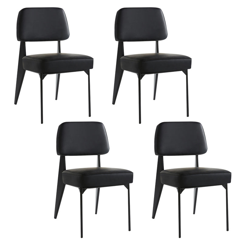 PU Leather Dining Chairs Contemporary Kitchen Dining Side Chair