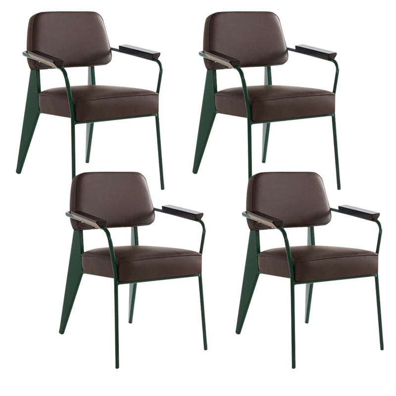 PU Leather Dining Chairs Contemporary Kitchen Dining Side Chair