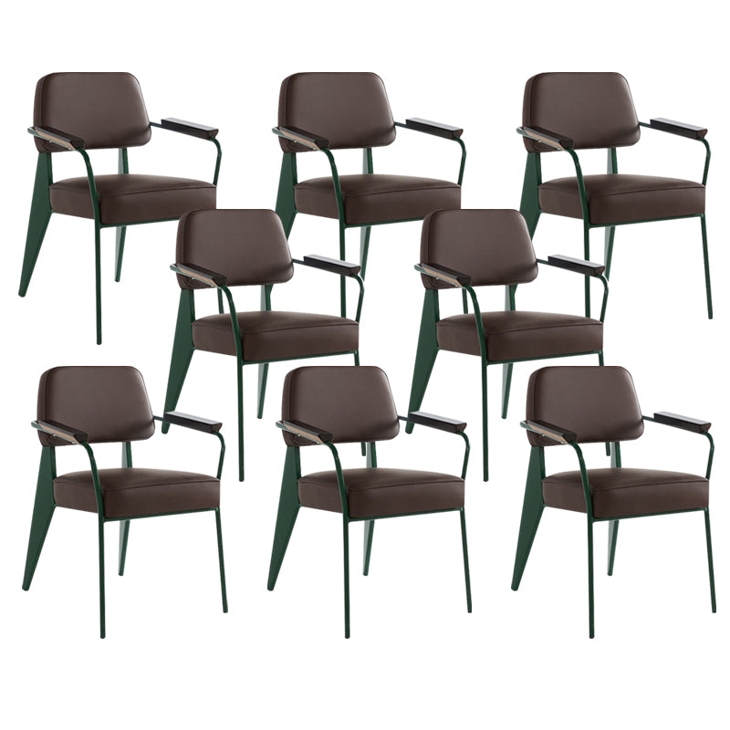 PU Leather Dining Chairs Contemporary Kitchen Dining Side Chair