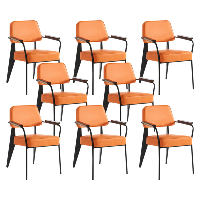 PU Leather Dining Chairs Contemporary Kitchen Dining Side Chair