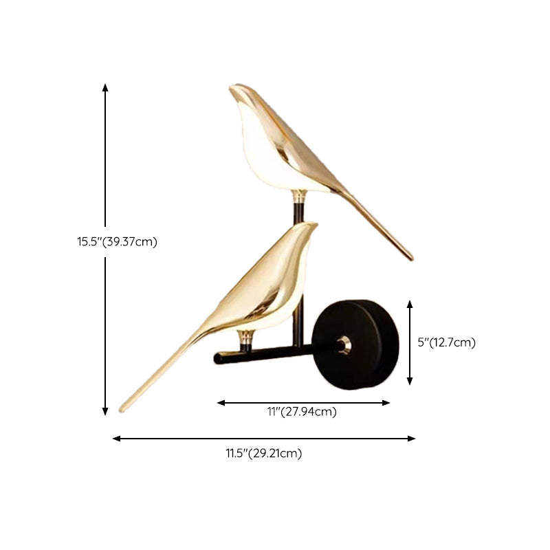Postmodern LED Wall Light Fixture Creative Wall Light Sconce for Bedroom