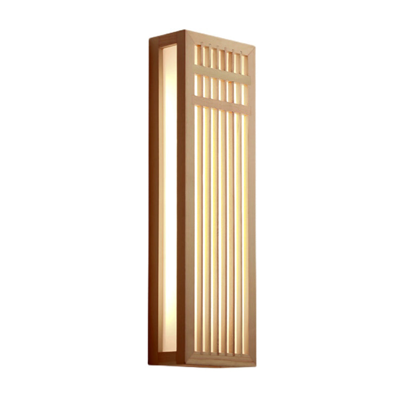 Modern Style Wall Light Fixture Simple Wooden Wall Light Sconce for Bedroom