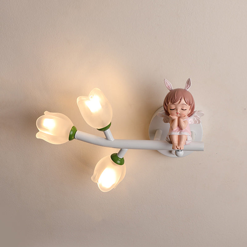 Modern Style Wall Light Fixture Colorful Wall Light Sconce for Bedroom