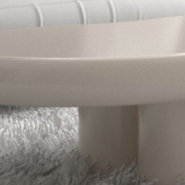 35" Wide Contemporary Coffee Table Wooden Coffee Cocktail Table