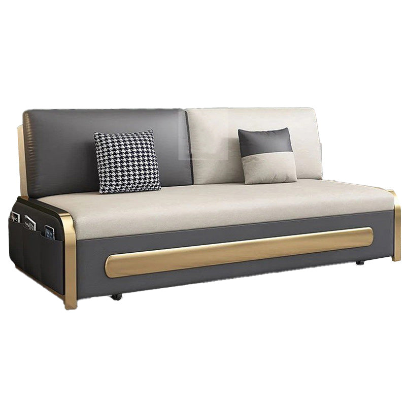 Pillow Back Sofa Futon Pillow Included Futon Sofa Bed with Storage