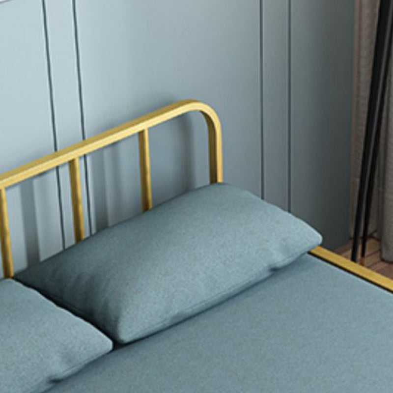 35" Wide Glam Futon Sofa Bed Folding Pillow Included Sleeper Sofa