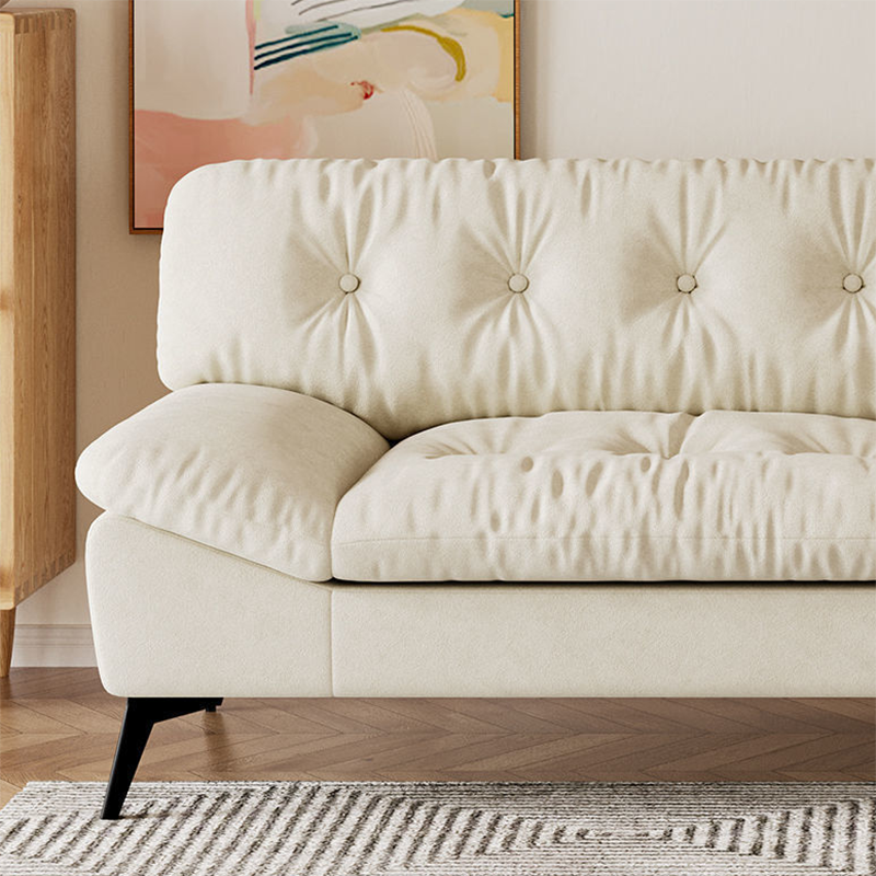 Modern Living Room Armless Tufted Split-Back Standard Seating