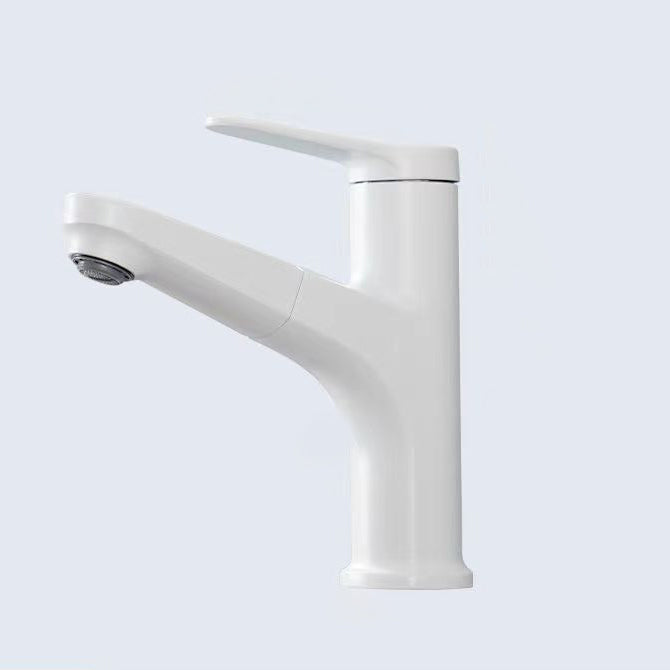 Basic Sink Faucet Brass Faucet Silver Centerset Lavatory Faucet
