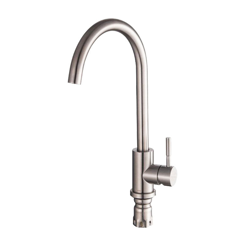 Modern Kitchen Sink Faucet Stainless Steel with Handles and Supply Lines Kitchen Faucet