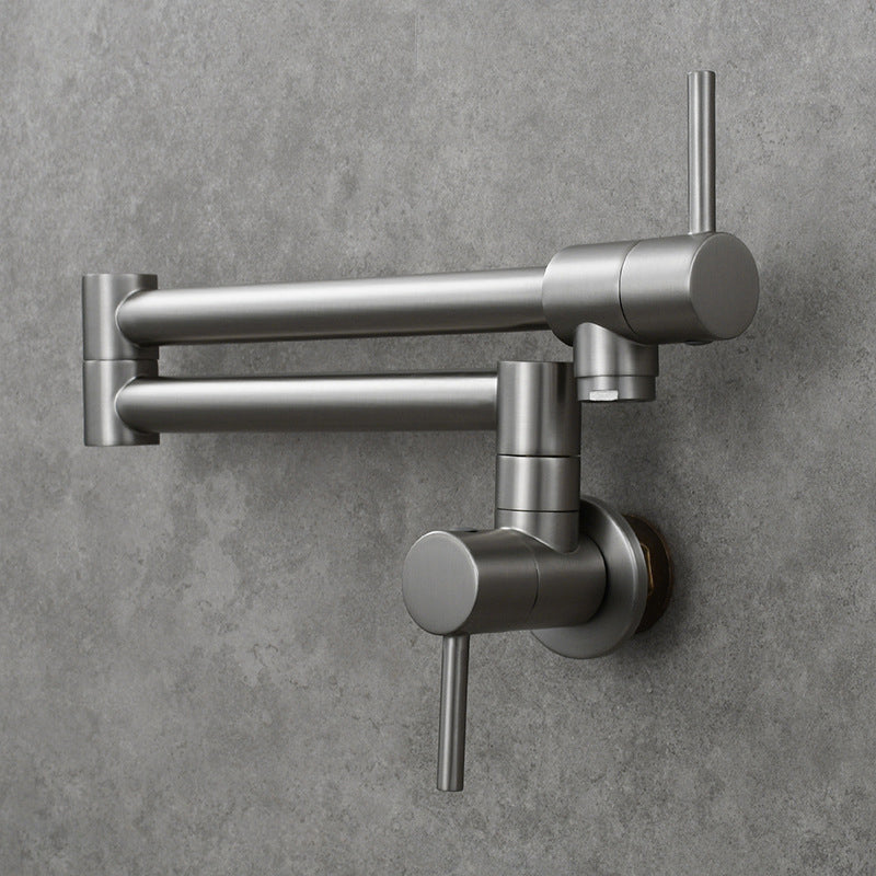 1-Handle Faucet 1-Hole Touchless Single Level Low Profile Pot Filler Kitchen Faucet