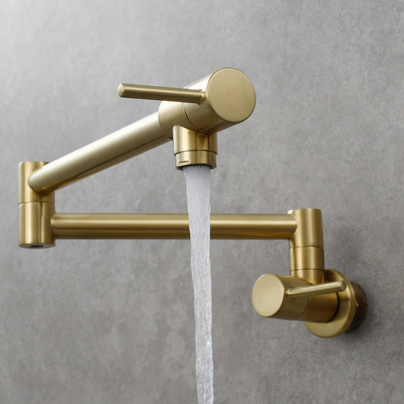 1-Handle Faucet 1-Hole Touchless Single Level Low Profile Pot Filler Kitchen Faucet