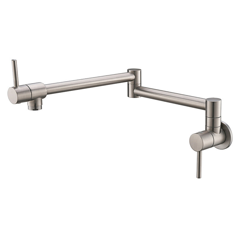1-Handle Faucet 1-Hole Touchless Single Level Low Profile Pot Filler Kitchen Faucet