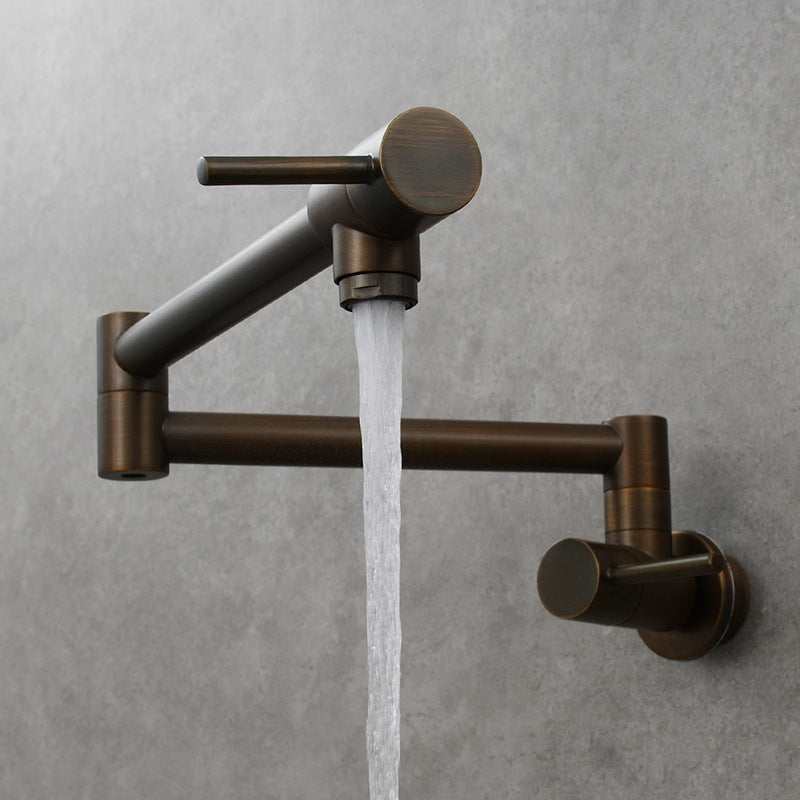 1-Handle Faucet 1-Hole Touchless Single Level Low Profile Pot Filler Kitchen Faucet